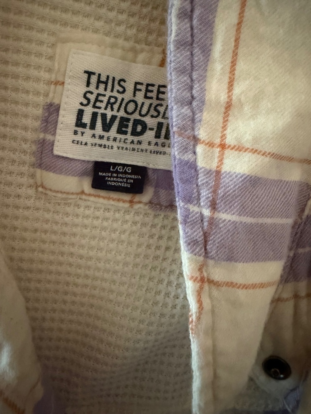 Purple super soft flannel